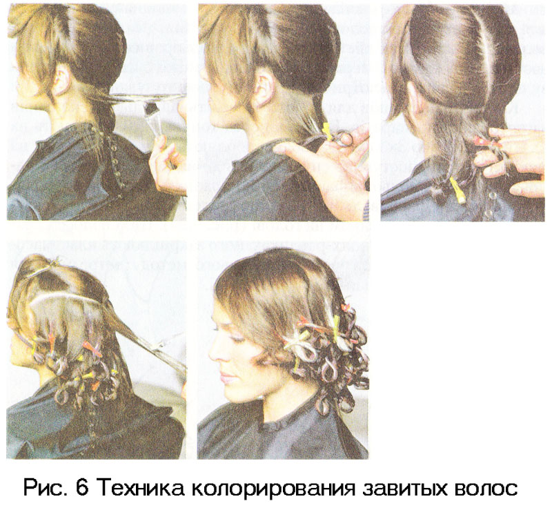 техники колорирования волос схемы техники колорирования волос схемы